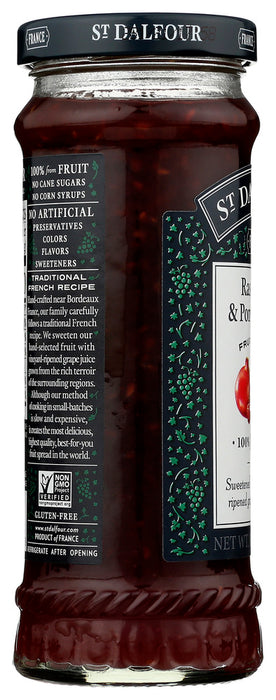 ST DALFOUR: Red Raspberry & Pomegranate, 10 oz