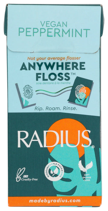 RADIUS: Floss Mint Vegan Xylitol, 0.5 oz