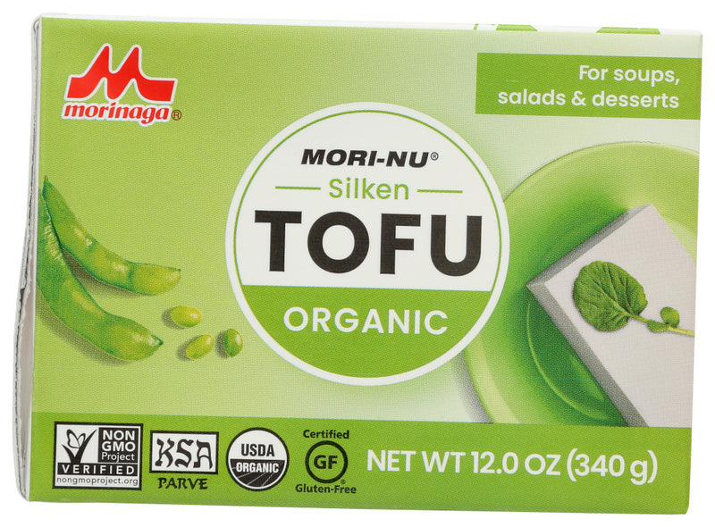 MORI NU: Organic Silken Tofu, 12 oz