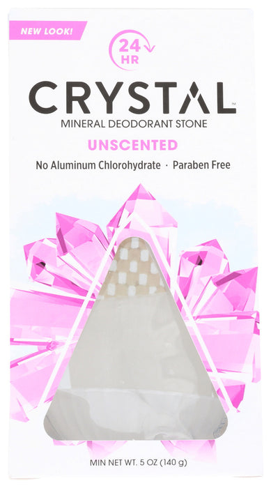 Artfully sculpted and silky smooth to the touch, our natural 5 oz. original Body Deodorant Rock contain mineral salts mined from the earth that help keep you odor-free for up to 1 year with suggested use. Complete with handy dish for easy storage.