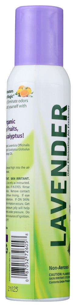 CITRUS MAGIC: Organic Air Freshener Spray Lavender Eucalyptus, 3.5 oz