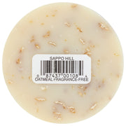 We add a generous measure of tender organic oatmeal to our natural soap to caress your palms and gently stimulate your skin. Fantastic for gentle exfoliation: oatmeal has been used for centuries to effectively and softly cleanse skin irritation. We continue to delight our most sensitive customers, including those with eczema and psoriasis, with this combination of creamy luxury and plant-oil purity. Always unscented, always fragrance-free.