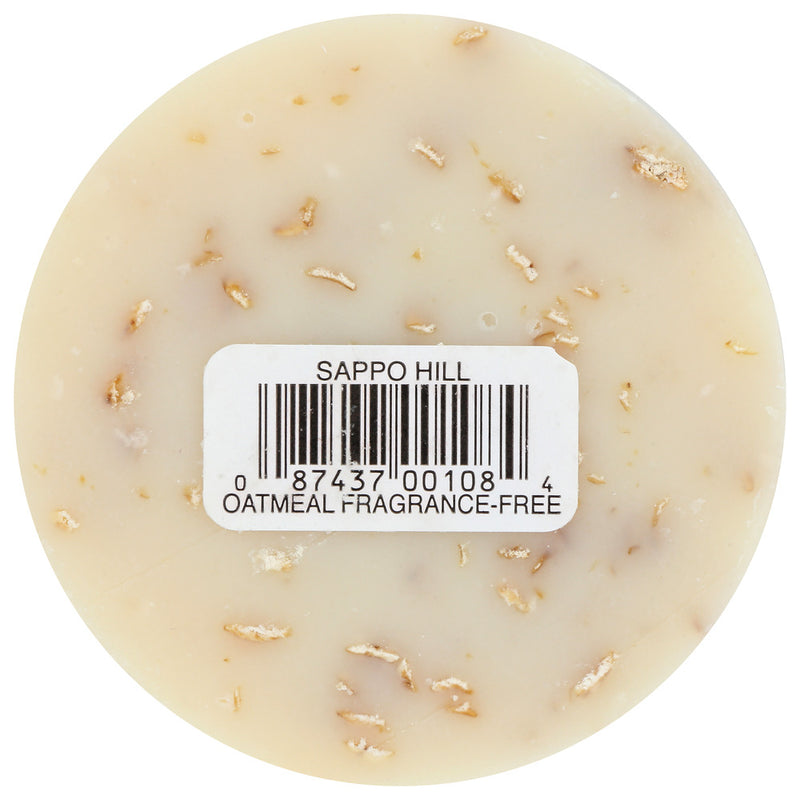 We add a generous measure of tender organic oatmeal to our natural soap to caress your palms and gently stimulate your skin. Fantastic for gentle exfoliation: oatmeal has been used for centuries to effectively and softly cleanse skin irritation. We continue to delight our most sensitive customers, including those with eczema and psoriasis, with this combination of creamy luxury and plant-oil purity. Always unscented, always fragrance-free.