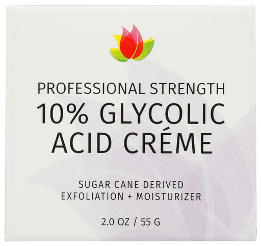 For skin that has become conditioned to our 5% Glycolic Acid Cream, this high-potency Glycolic exfoliates faster&amp; hellip and offers fine texturizing benefits for aging, sun-damaged, or blemished skin.  This cream may cause a stinging action. Use only if you have been using our 5% Glycolic Cream and can now advance to this stronger treatment.