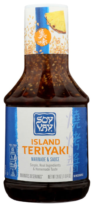 This pineapple and onion infused concoction is so sublimely seasoned, it's like a luau in a bottle.