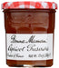 Bonne Maman Apricot Preserves glow with the orange-yellow luster of fresh, ripe apricots. Each jar of these 100% natural preserves is filled with pieces of apricot, which add sparks of acidic brightness and refreshing flavor. Deeply succulent, Bonne Maman Apricot Preserves is stimulating on toast and pastries and ideal for enhancing entrees