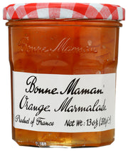 Bonne Maman Orange Marmalade is made with just 4 simple, natural ingredients, delivering a timeless homemade taste.

Heady aromas of orange grove paired with the natural, fresh taste of bitter oranges make Bonne Maman Orange Marmalade a delicious anytime favorite.