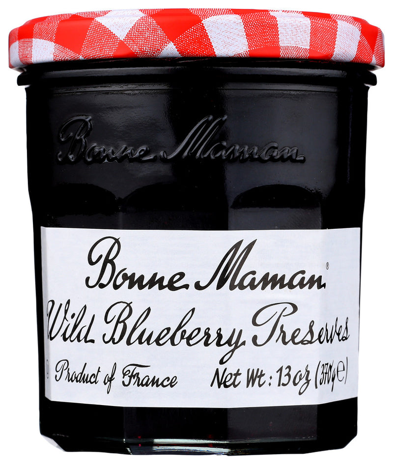 Made with perfect fruits and simple ingredients carefully prepared with traditional expertise to create the memorable taste of Bonne Maman. Bonne Maman Wild Blueberry Preserves combines beautifully with Goat Cheese, French Toast and Crepes.