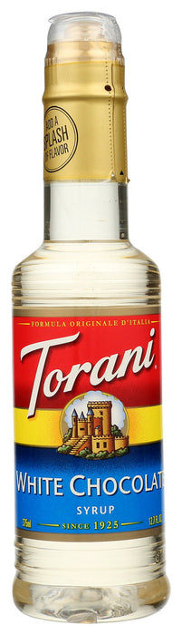 TORANI: White Chocolate Syrup, 12.7 fo