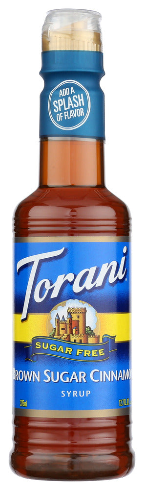 TORANI: Brown Sugar Cinnamon Syrup Sugar Free, 12.7 fo