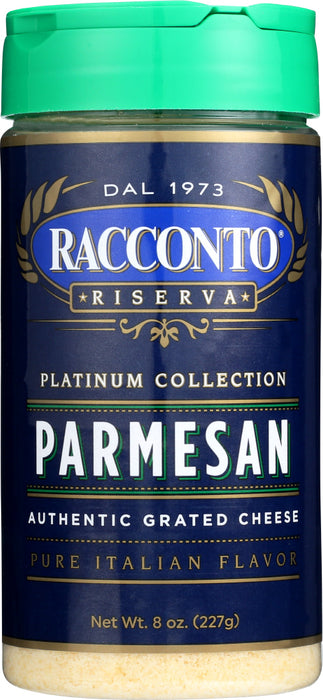 RACCONTO RISERVA: Cheese Parmesan Grated, 8 oz