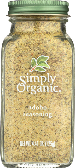 SIMPLY ORGANIC: Adobo Seasoning, 4.41 oz