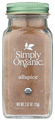 SIMPLY ORGANIC: Allspice, 2.57 oz