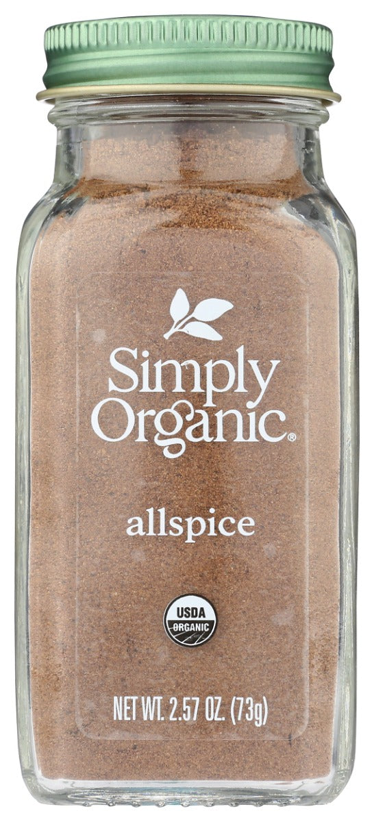 SIMPLY ORGANIC: Allspice, 2.57 oz