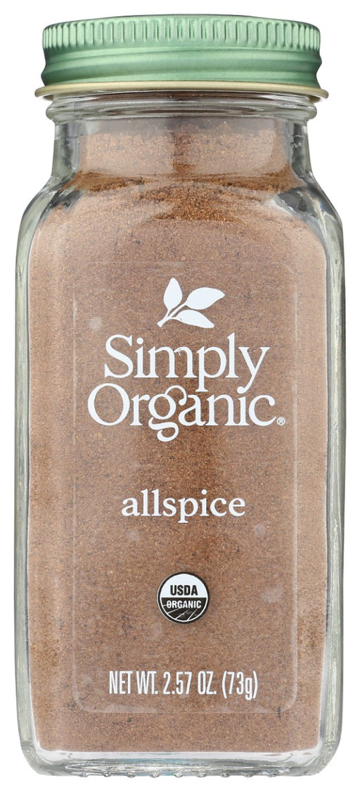 SIMPLY ORGANIC: Allspice, 2.57 oz