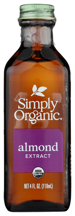 SIMPLY ORGANIC: Extract Almond Organic, 4 fl oz