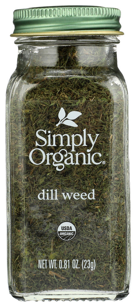 SIMPLY ORGANIC: Organic Dill Weed, 0.81 oz