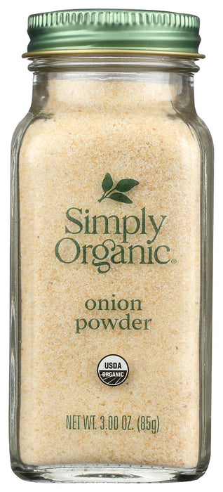 SIMPLY ORGANIC: Bottle Onion Powder Organic, 3 oz