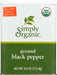 One of the world's most popular spices, black peppercorns are actually unripe green fruits (berries) that have been sun-dried after fermenting. Black, white and green peppers all come from the woody tropical plant Piper nigrum. - 4 oz.

