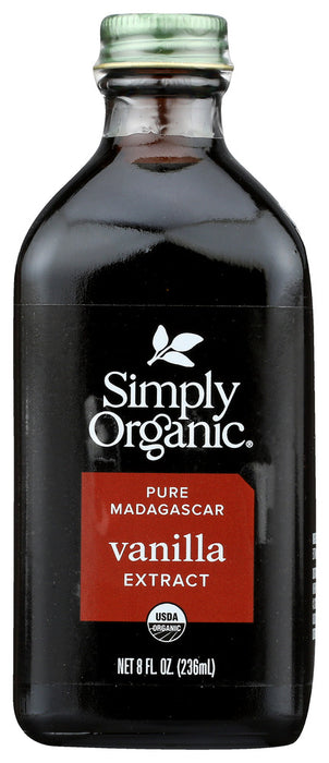 SIMPLY ORGANIC: Madagascar Pure Vanilla Extract, 8 oz