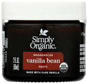SIMPLY ORGANIC: Vanilla Bean Paste, 2 fo