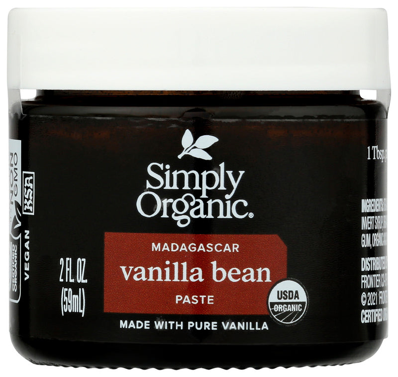 SIMPLY ORGANIC: Vanilla Bean Paste, 2 fo
