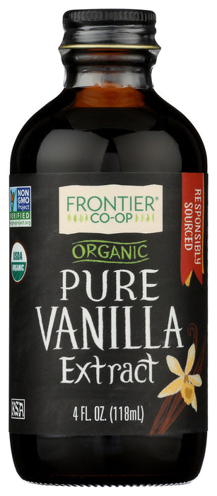 Its extra-sweet flavor and subtle floral notes make this vanilla extract great for desserts and sauces.
Product should be stored tightly sealed and away from fluctuating or extreme temperatures and light.
This extra-rich and creamy vanilla is perfect for baking and bears social benefits that make it all the more sweet.