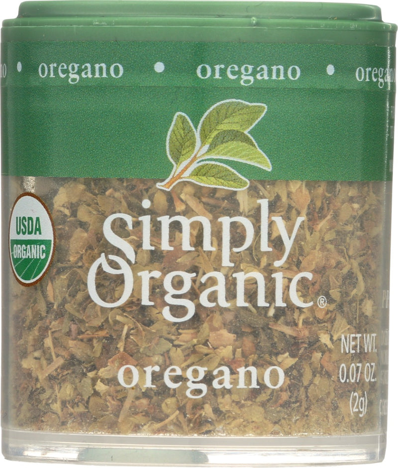 Extra fancy, organic Mediterranean oregano with a high oil content for potent flavor.
This "pizza spice" is full of flavor and aroma-- a strong personality, but one that partners well with other seasonings, too. It's indispensable in Italian and other Mediterranean cooking as well as Mexican fare.