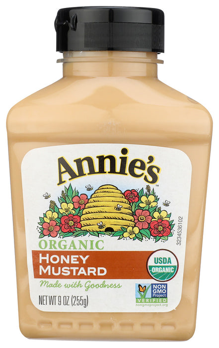 ANNIES HOMEGROWN: Organic Honey Mustard, 9 oz