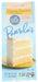 Our premium Vanilla Cake Mix makes a moist and fluffy traditional cake with rich vanilla flavor.  By simply adding a few additional ingredients to this versatile mix, you can make an assortment of delicious desserts, and even a wedding cake! Frost with Pamela's Vanilla Frosting or Pamela's Dark Chocolate Frosting.