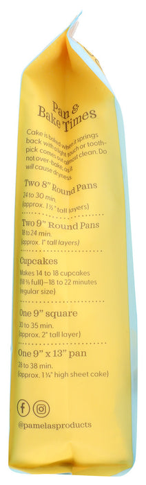 PAMELA'S PRODUCTS: Gluten Free Cake Mix Classic Vanilla, 21 oz