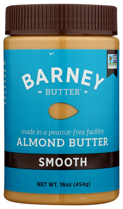 BARNEY BUTTER: Almond Butter Smooth, 16 Oz