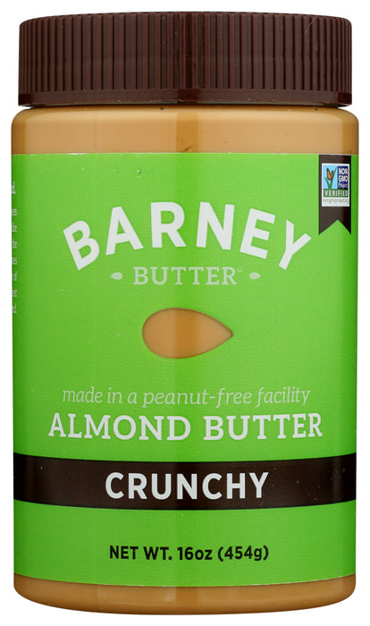 BARNEY BUTTER:  Almond Butter Crunchy, 16 Oz
