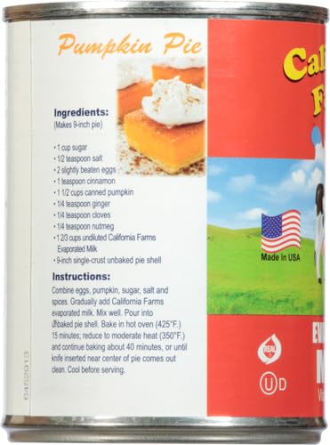 CALIFORNIA FARMS: Milk Evaporated, 12 oz