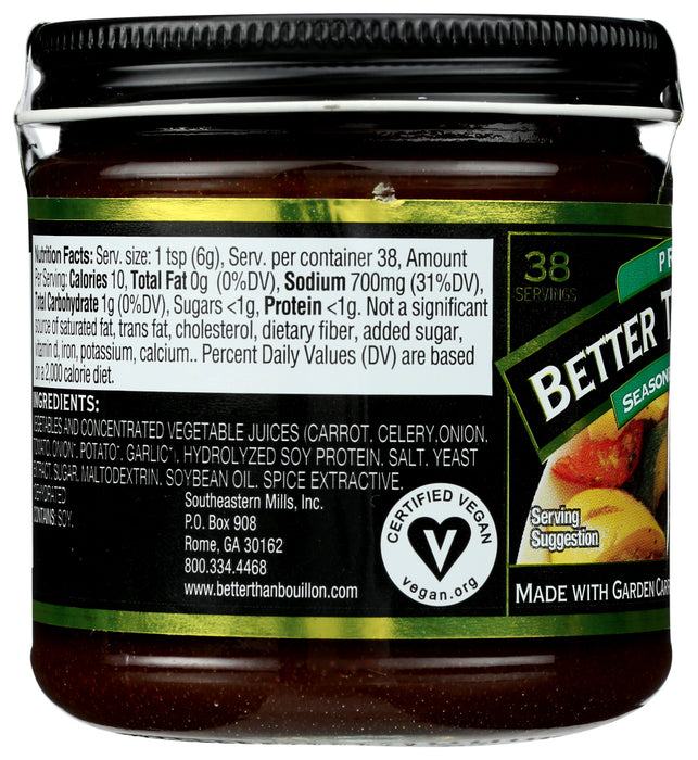 BETTER THAN BOUILLON: Superior Touch Vegetable Base, 8 oz
