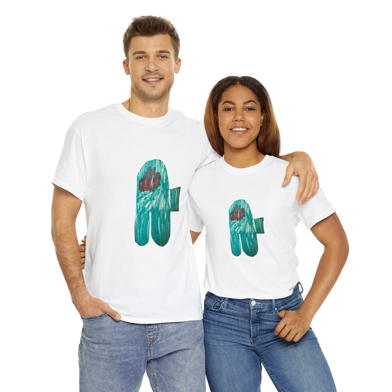 Unisex Heavy Cotton Tee - Art by S.