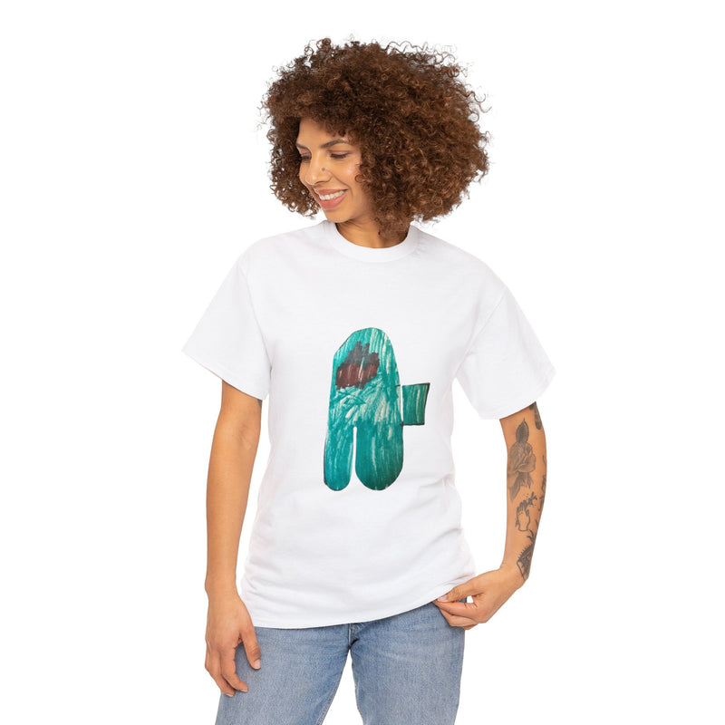 Unisex Heavy Cotton Tee - Art by S.