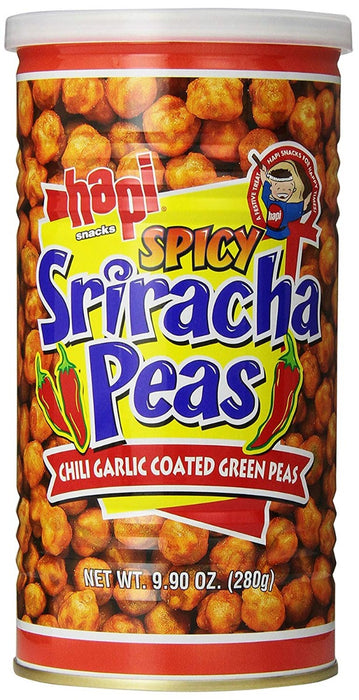 HAPI: Spicy Sriracha Peas Snack, 9.9 oz