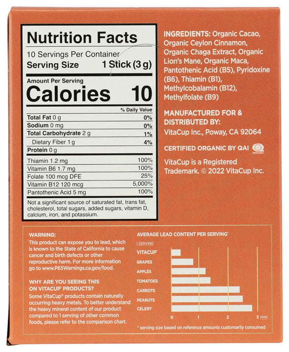 VITACUP: Coffee Shroom Sngle Srve, 10 PC