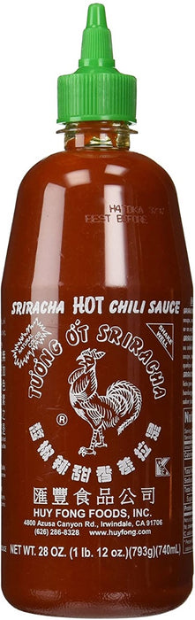 HUY FONG: Sauce Chili Sriracha Hot, 28 oz