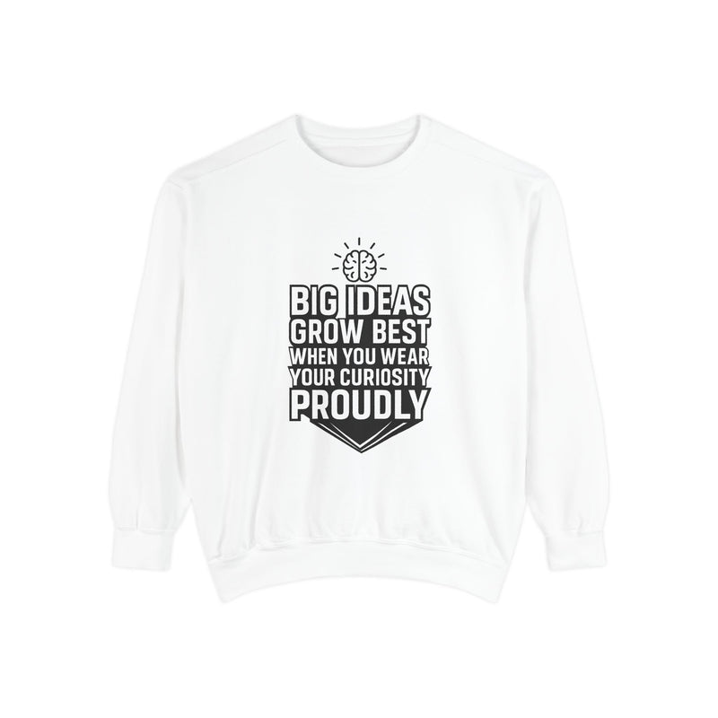 Curiosity Quote Sweatshirt - Unisex