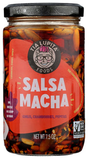 TIA LUPITA FOODS: Salsa Mcha Chl Crnb Ppita, 7.5 OZ