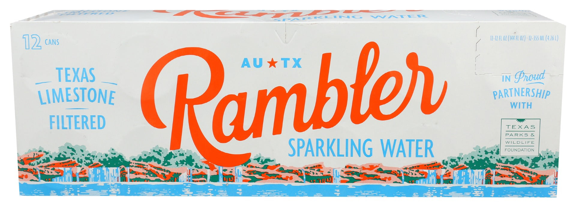 RAMBLER: Water Sprkl 12Pk, 144 fo
