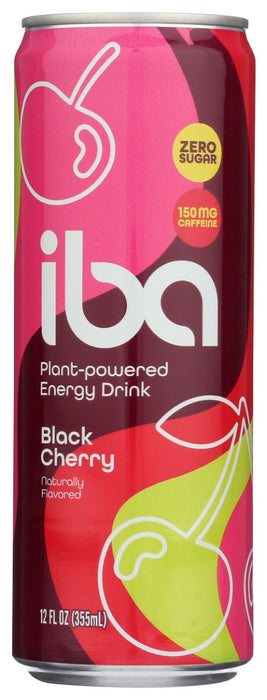 IBA BEVERAGE: Drink Enrgy Blk Chrry, 12 fo