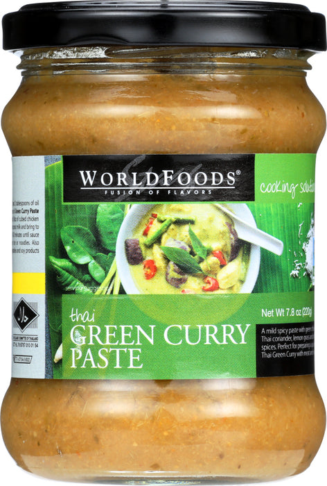 WORLD FOODS: Paste Thai Green Curry, 7.8 oz