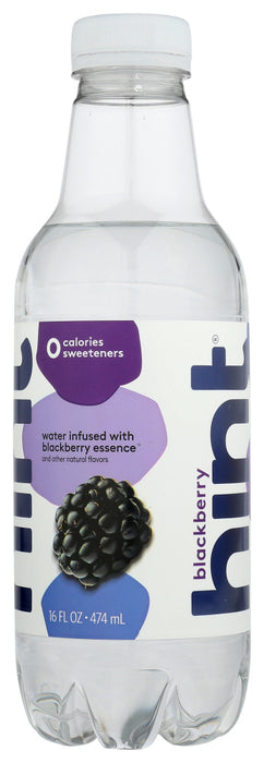 HINT: Premium Essence Blackberry Water, 16 Oz