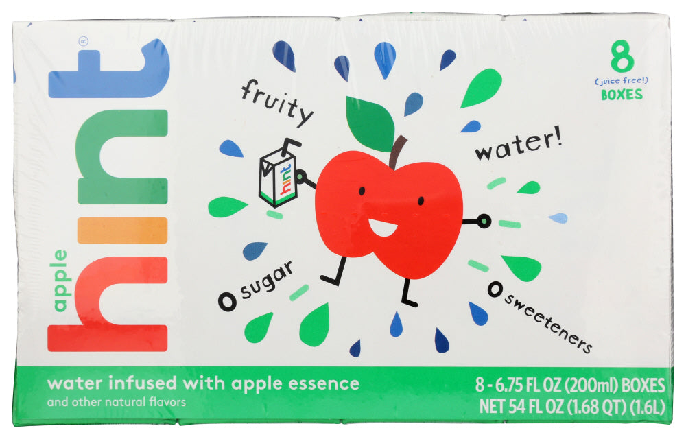 HINT: Water Infused Apple Essence 8Pk, 54 fo