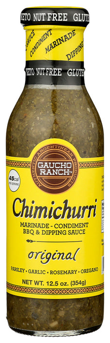 GAUCHO RANCH: Original Chimichurri Sauce, 12.5 oz
