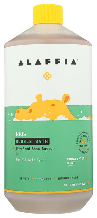 ALAFFIA: Bath Bubble Shea Euclyp M, 32 FO