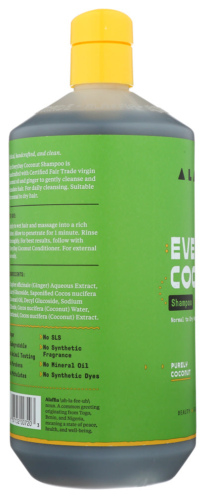 ALAFFIA: Shampoo Evrydy Coconut, 32 fo